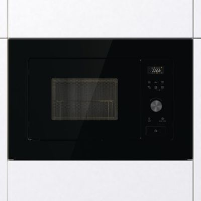 6. Czarna mikrofalówka Gorenje BM201AG1BG, z grillem, Wbudowana, 20 l, 800 W