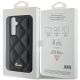 8. Etui Guess Quilted Metal Logo na Samsung Galaxy S23 FE - czarne