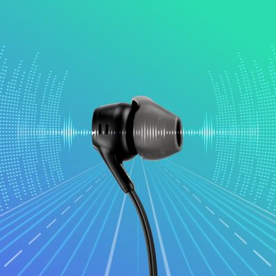 12. Słuchawki HyperX Cloud Earbuds II CZERWONE