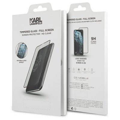3. Szkło hartowane Karl Lagerfeld Magic Logo na iPhone 12 Pro Max