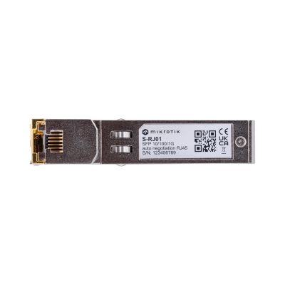 2. Wkładka SFP Mikrotik S-RJ01 1.25Gbps RJ45  100m