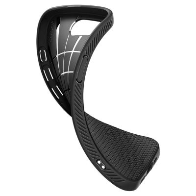 11. Etui Spigen Liquid Air na iPhone 16e / 17e - czarny mat