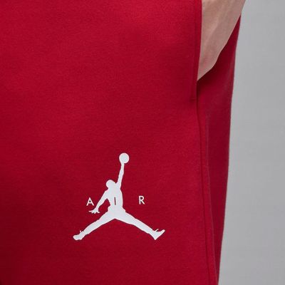 3. Spodnie sportowe męskie Air Jordan Jumpman Fleece Pants Czerwone - IM9793-687