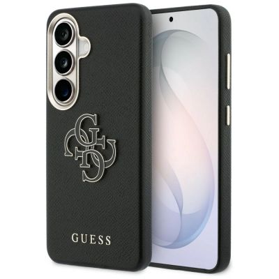 Etui Guess Grained Big 4G Metal Logo na Samsung Galaxy S26+ - czarne