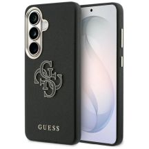 Etui Guess Grained Big 4G Metal Logo na Samsung Galaxy S26+ - czarne