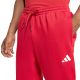 11. Spodnie męskie adidas Essentials Feelcozy czerwone KC0915