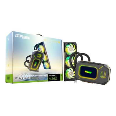 7. Karta graficzna ZOTAC GAMING GeForce RTX 5090 ARCTICSTORM AIO