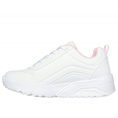 4. Buty Skechers Uno Lite - Easy Zip Jr 310387L WHT