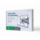 12. GEMBIRD UCHWYT ŚCIENNY REGULOWANY LCD 32"-75" VESA MAX 600 X 400MM, DO 45KG
