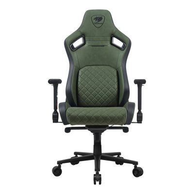 4. COUGAR DEFENSOR S ARMY GREEN F Uniwersalny fotel dla gracza Tapicerowane siedzisko Zielony