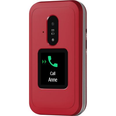 6. Doro Leva E30 7,11 cm (2.8") 142,7 g Czerwony, Biały Telefon funkcjonalny