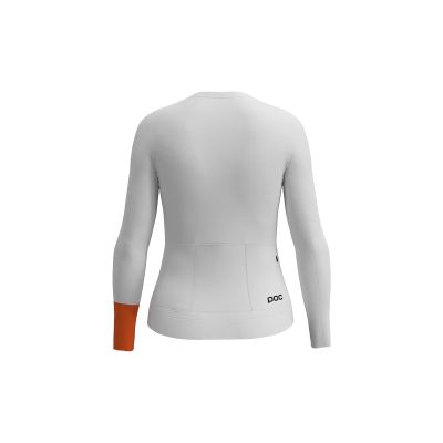 2. Koszulka rowerowa POC W's Cadence L/S Jersey biała