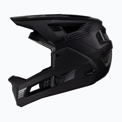 2. Kask rowerowy z wypinaną szczęką LEATT Helmet MTB Enduro 4.0 V23 rozmiar M, czarny