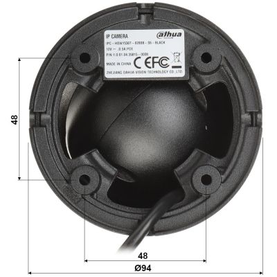 3. Kamera IP DAHUA IPC-HDW1530T-0280B-S6-BLACK Czarny
