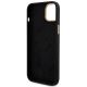 7. Etui Guess Silicone Logo Strass 4G na iPhone 15 Plus / 14 Plus 6.7" - czarne