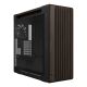 26. ASUS ProArt PA602 Wood Edition Modern Black - Tempered Glass Panel Midi Tower Czarny, Drewno