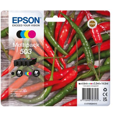 4. Tusze Epson 503 opakowanie zbiorcze (C13T09Q64010)