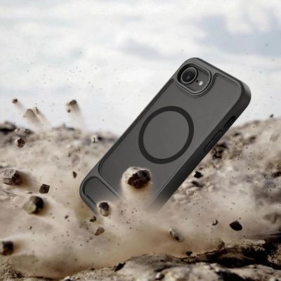 15. Etui Tech-Protect MagRack MagSafe na iPhone 16e / 17e - czarne