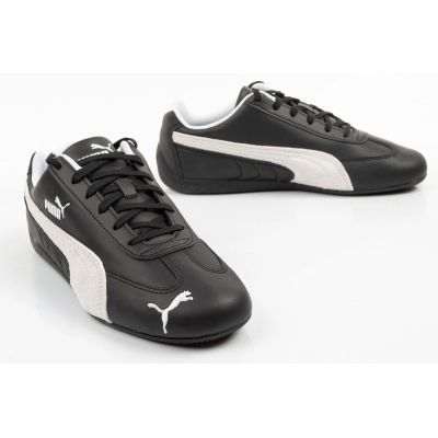7. Puma buty męskie sportowe Speedcat czarne skórzane modne sneakersy