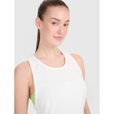 4. Top damski treningowy oversize szybkoschnący 4F 4FWSS25TFSLF412-11S