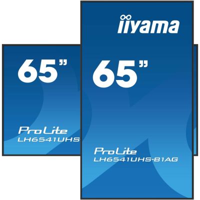 5. Monitor IIYAMA 164,0 cm (65") LH6541UHS-B1AG 16:9 3xHDMI+USB IPS