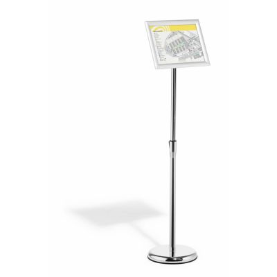 4. Durable 479823 Uchwyt na znak i stojak informacyjny A4 Aluminium, Plastik, Stal Srebrny