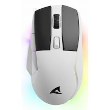 Sharkoon SGM50W myszka Gaming Po prawej stronie RF Wireless + USB Type-A Optyczny 6400 DPI