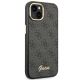 4. Etui Guess 4G Vintage Gold Logo na iPhone 14 Plus - czarne