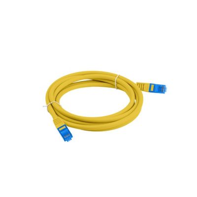LANBERG PATCHCORD S/FTP KAT.6A 3M ŻÓŁTY LSZH CCA (FLUKE PASSED) PCF6A-10CC-0300-Y