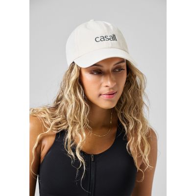 2. Czapka z daszkiem Casall Casual Logo Cap biały