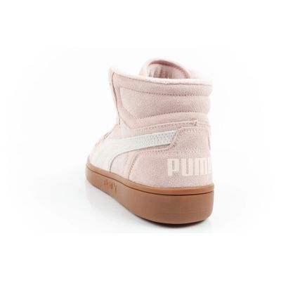 5. Puma buty damskie sportowe Reb-L Mid pudrowy róż za kostkę na zimę