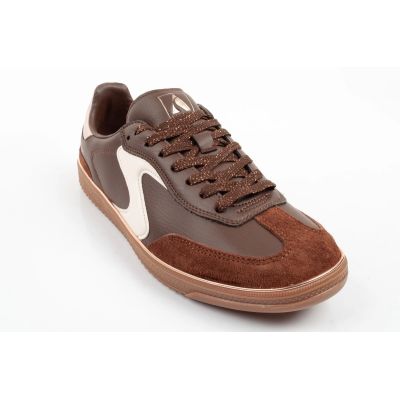 2. Skechers buty sportowe sneakersy damskie Hotshot brązowe modne