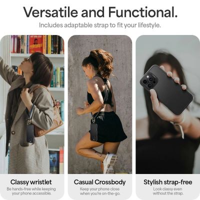 6. Etui Spigen Cyrill Kajuk na iPhone 16 Pro - czarne