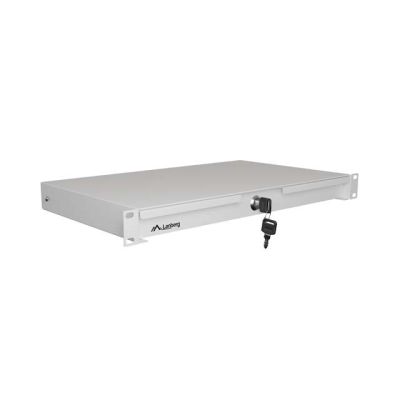 8. LANBERG SZUFLADA DO SZAF 19" 1U 270MM SZARA