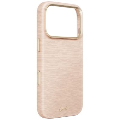 3. Etui UNIQ Coehl Mirelle Magnetic Charging na iPhone 18 Pro / 17 Pro - różowe