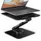 Axagon STND-LRB Laptop-Ständer, 360° drehbar, Doppelgelenk, verlängerbar Podstawka pod notebooka i tablet Czarny 43,9 cm (17.3")