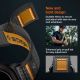 9. Pasek Spigen Athlex Air 2 na Apple Watch (44 / 45 / 46 / 49 mm) - czarno-pomarańczowy
