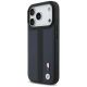 2. Etui BMW M Perforated Stripe Logo MagSafe na iPhone 17 Pro - granatowe