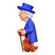 3. MINIX QUEEN ELIZABETH - QUEEN ELIZABETH II WITH CORGI