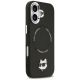 4. Etui Karl Lagerfeld Choupette Pin MagSafe do iPhone 17 - czarne
