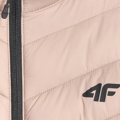 6. Kurtka damska 4F F0855 beżowa 4FWSS26TDJAF0855 83S