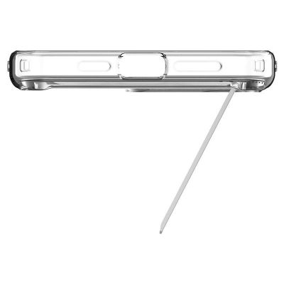 3. Etui Spigen Ultra Hybrid S MagSafe z podstawką do iPhone 15 Pro - przezroczyste