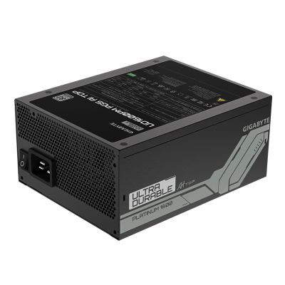 6. GIGABYTE UD1600PM PG5 AI TOP moduł zasilaczy 1600 W 20+4 pin ATX ATX Czarny