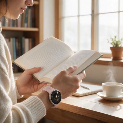 4. Pasek Tech-Protect Silicone Evo na Samsung Galaxy Watch 40 / 44 / 46  mm - różowy