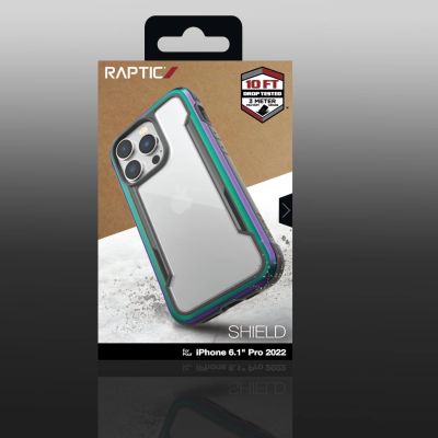5. Raptic X-Doria Shield Case etui iPhone 14 Pro pancerny pokrowiec opal