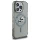4. Etui Karl Lagerfeld IML Metal Karl&Choupette Head MagSafe na iPhone 16 Pro - czarne
