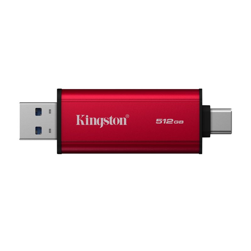 2. KINGSTON FLASH 512GB Dual USB-A/C USB 3.2 Gen 2