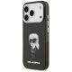 2. Etui Karl Lagerfeld IML Aquarelle Karl & Logo MagSafe na iPhone 17 Pro - czarne
