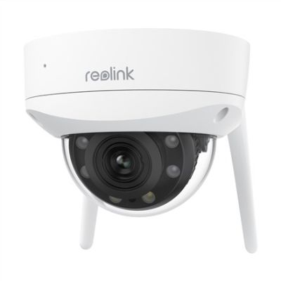 4. Reolink | Kamera wandaloodporna 4K Ultra HD IK10 | W437 | Kopuła | 8 MP | 2,7-13,5 mm | Stopień ochrony IP67 | H.265 | Micro SD, maks. 256 GB