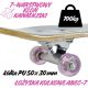 19. DESKOROLKA DREWNIANA STREET PINK BEST SPORTING